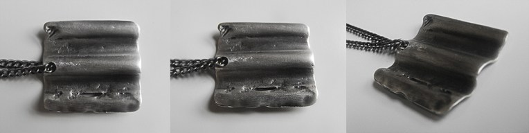 Corrugated Necklace - Brutal Jewellery