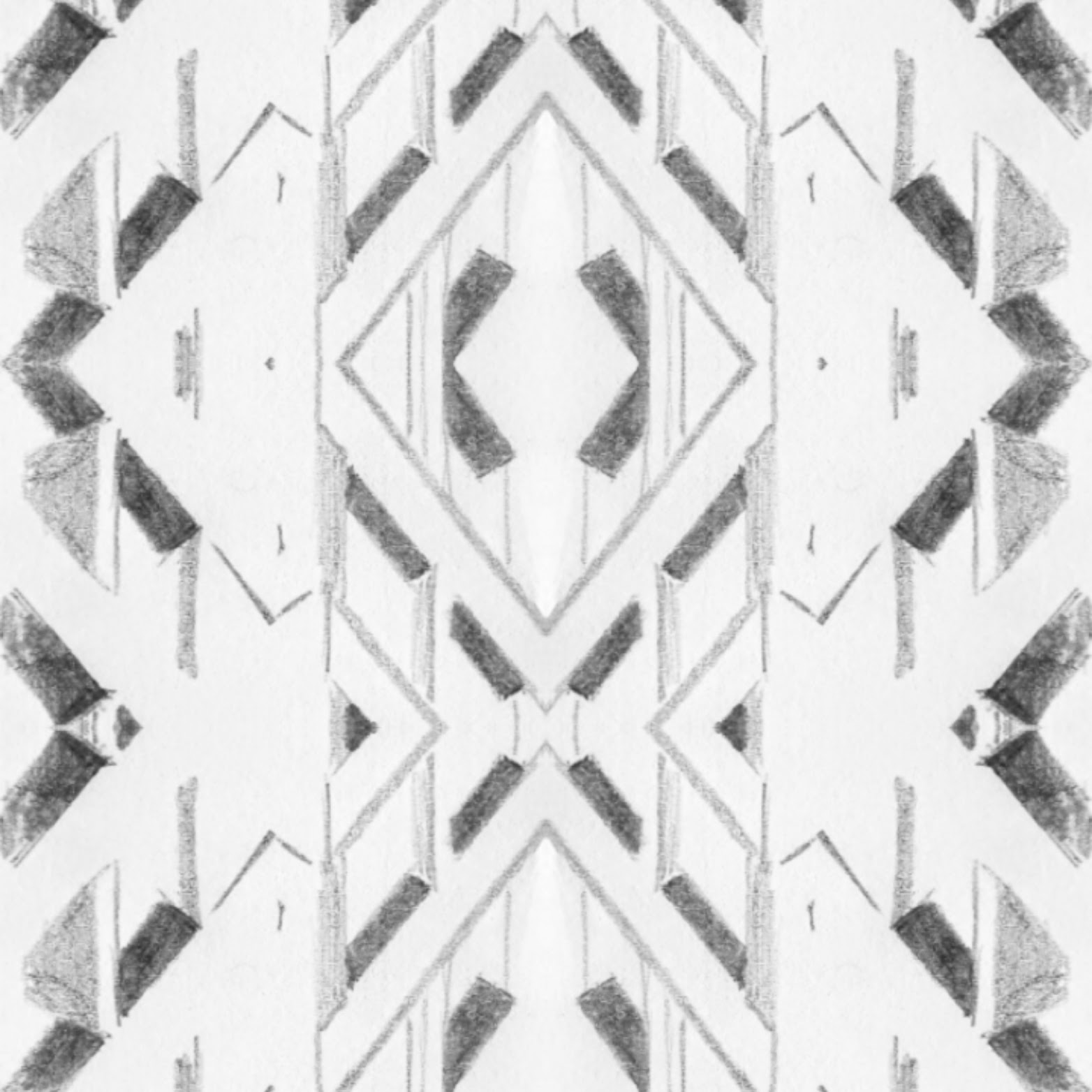 architectural pattern drawing 7 wave
