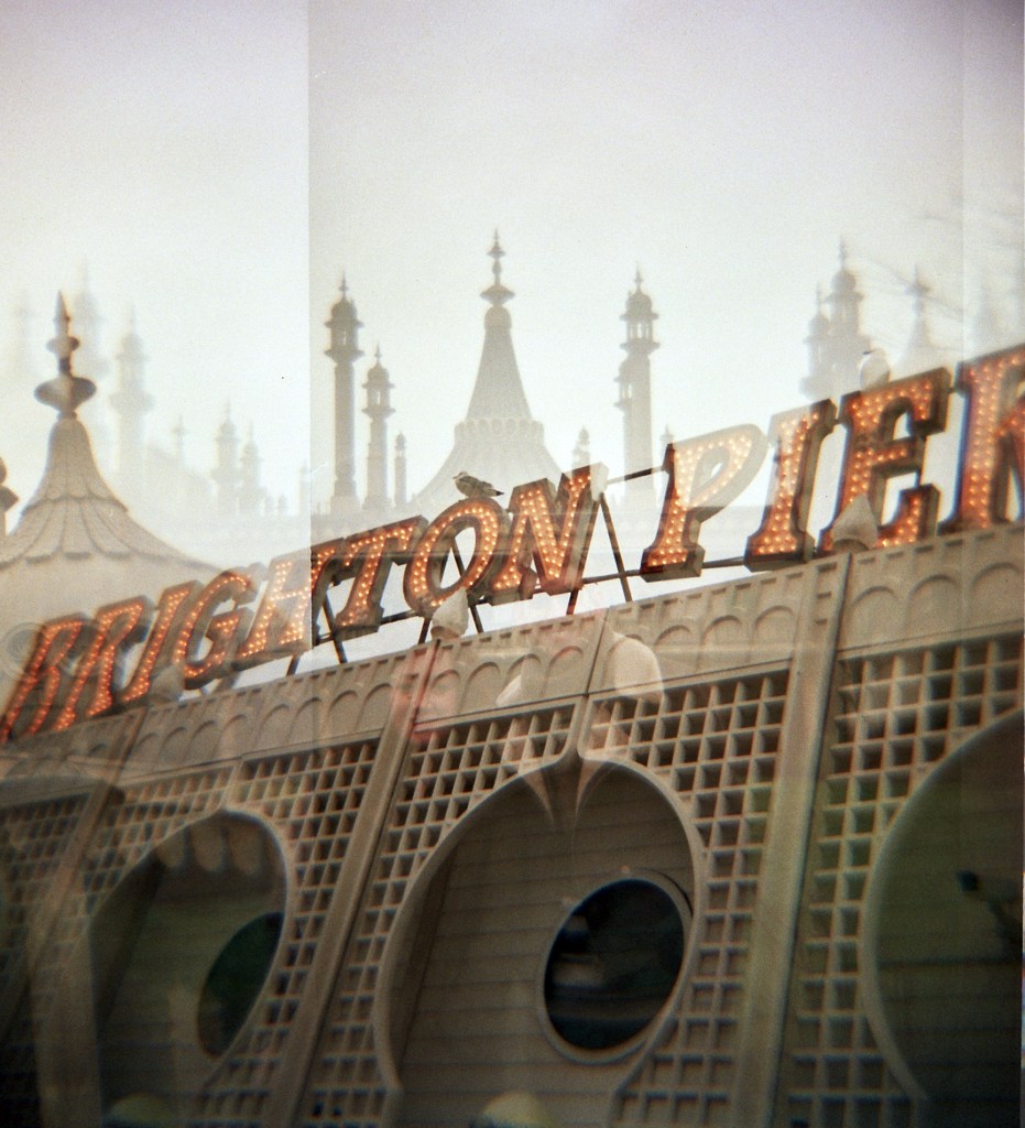 Brighton Pier - Double Exposure